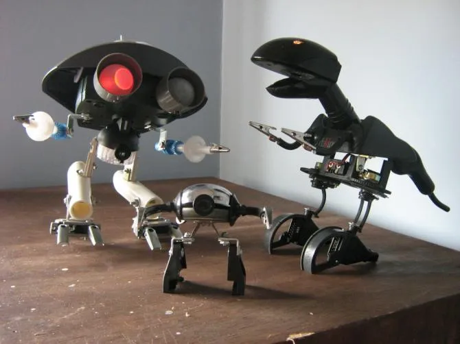 Robots caseros con material reciclado. | Quiero más diseño Robots caseros con material reciclado. | Quiero más diseño