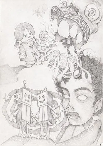 Robots enamorados (2003 o por ahí) (inacabado) | Flickr - Photo ...