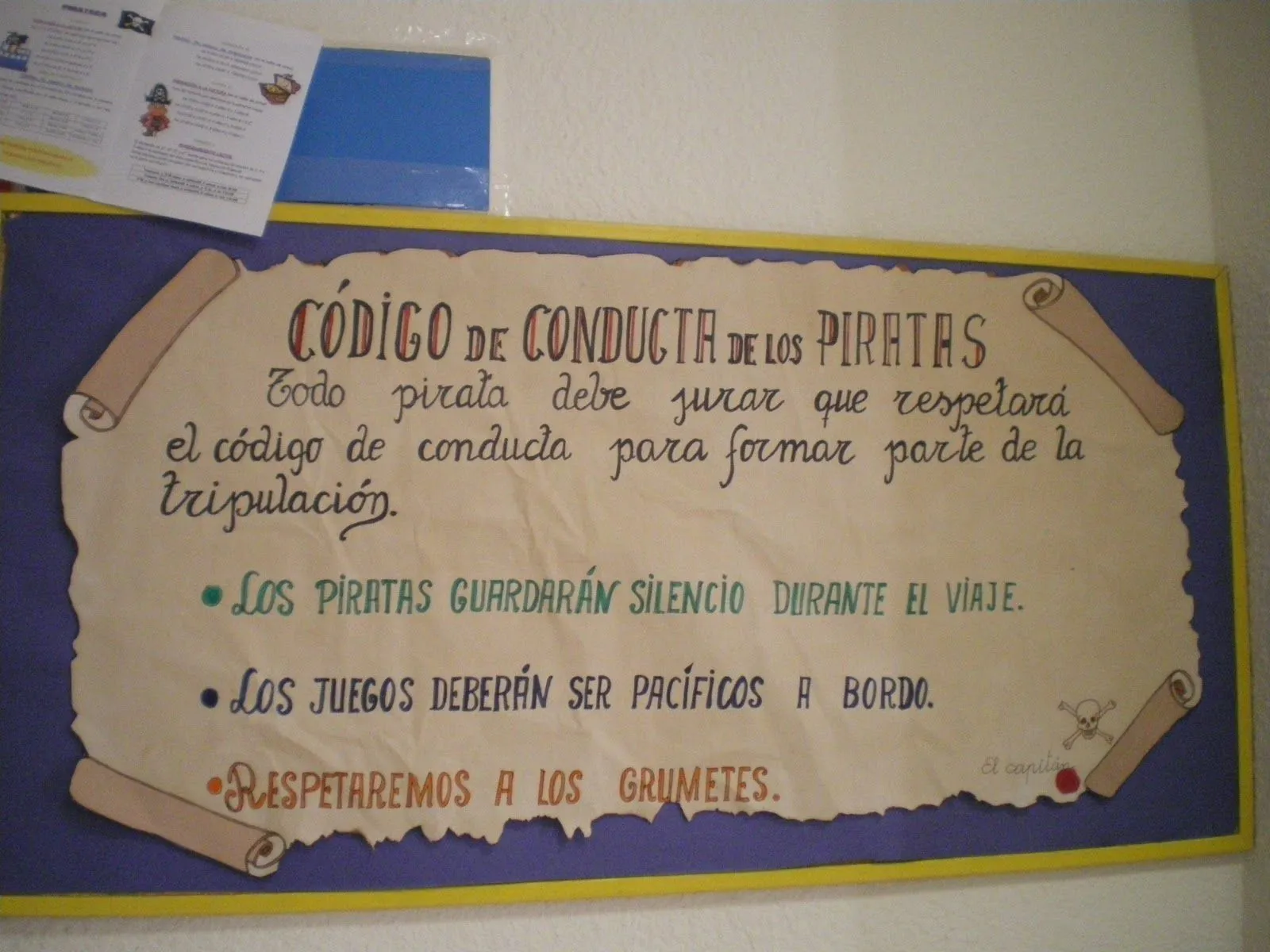 ROCIO OLIVARES. AULA DE PT. PIRATAS.