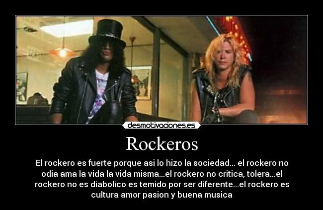 Rockeros | Desmotivaciones