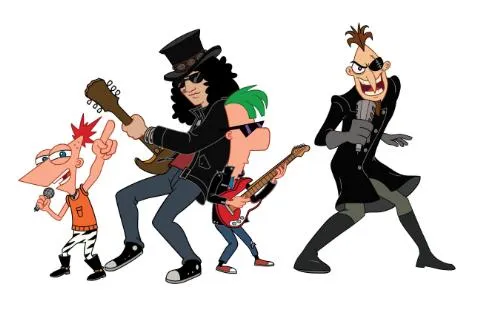 ROCKFLOYD: ROCK EN LOS DIBUJOS ANIMADOS