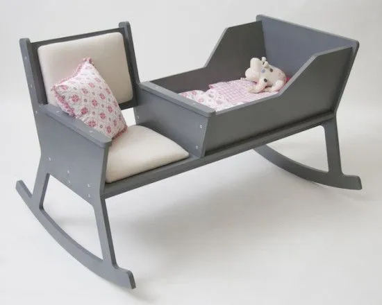 Rockid cuna y silla mecedora para el bebé Ontwerpduo 1 | ROCIO ...