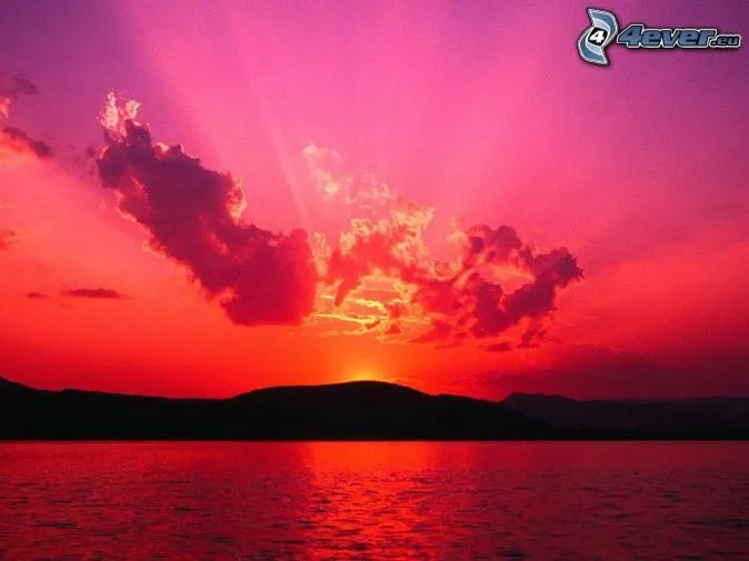 Rojo atardecer Rojo atardecer