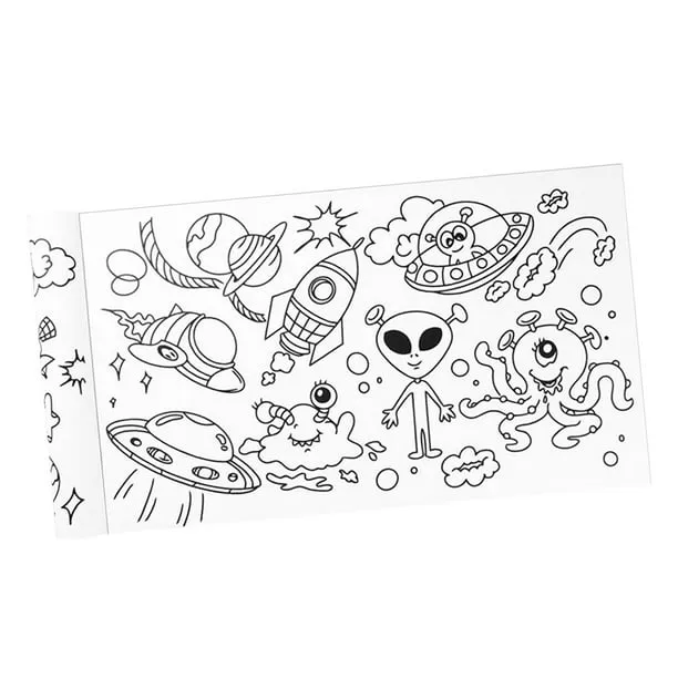 Rollo de Papel para Colorear para , Pegatinas para Colorear de Pared, Libro para  Colorear, Patrones en Papel, 30cm X 300cm, Actividad Artes Sunnimix rollo  de colorear para niños | Walmart en línea