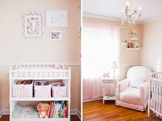 Romántica habitación para bebé niña | DECORACIÓN BEBÉS