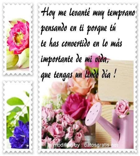 Romànticas Frases De Buenos Días Para Mi Novia Con Imàgenes ... Romànticas Frases De Buenos Días Para Mi Novia Con Imàgenes ...