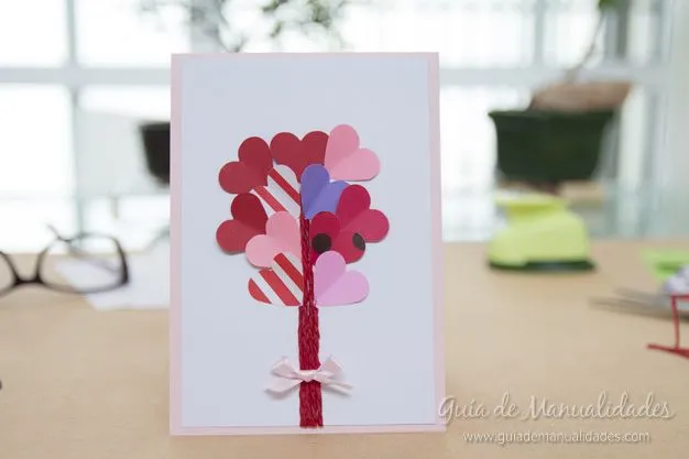 Románticas tarjetas de San Valentín - Guía de MANUALIDADES Románticas tarjetas de San Valentín - Guía de MANUALIDADES