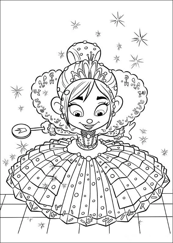Rompe Ralph - Dibujos para imprimir y colorear Rompe Ralph - Dibujos para imprimir y colorear