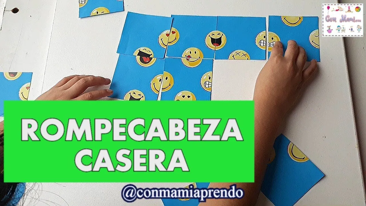 ROMPECABEZAS CASERAS DE PAPEL O CARTÓN - YouTube ROMPECABEZAS CASERAS DE PAPEL O CARTÓN - YouTube