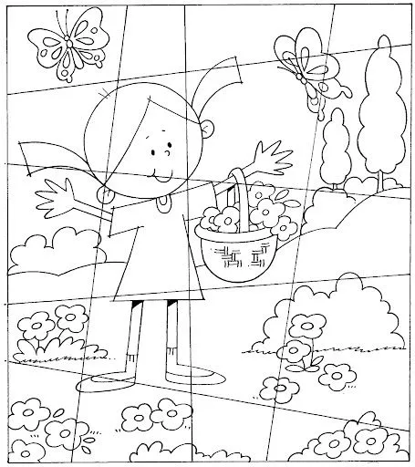 Rompecabezas para colorear y recortar - Imagui Rompecabezas para colorear y recortar - Imagui