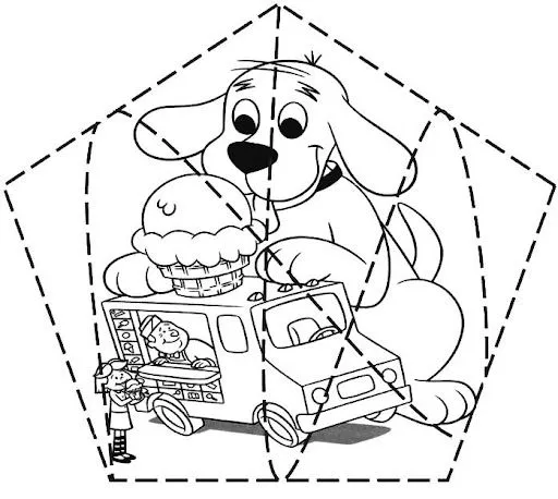 ROMPECABEZAS PARA IMPRIMIR Y COLOREAR