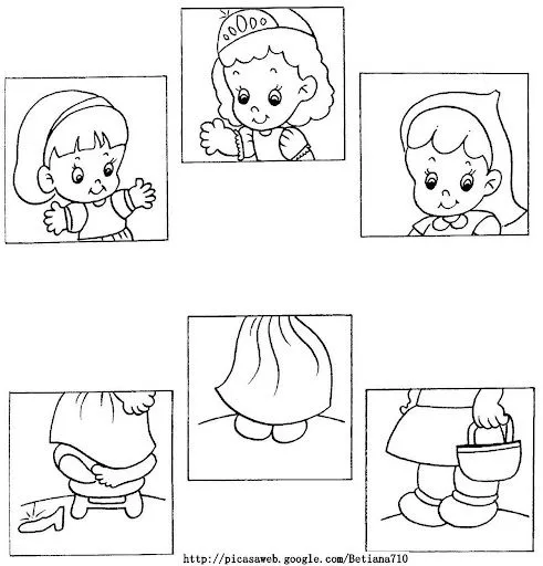 ROMPECABEZAS INFANTILES PARA IMPRIMIR Y COLOREAR ROMPECABEZAS INFANTILES PARA IMPRIMIR Y COLOREAR