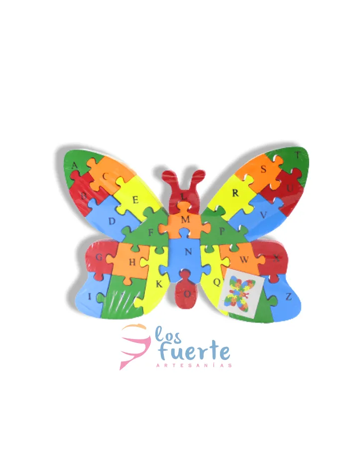 Rompecabezas de mariposa - Los Fuerte Artesanías Rompecabezas de mariposa - Los Fuerte Artesanías