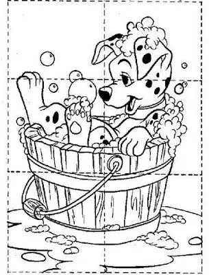 Rompecabezas para pintar - Imagui Rompecabezas para pintar - Imagui