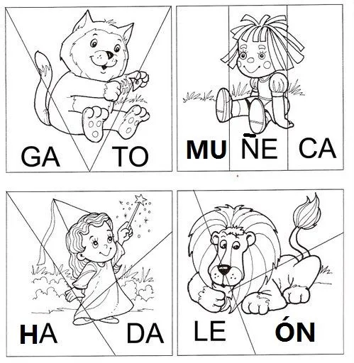 Piezas de rompecabezas para colorear - Imagui