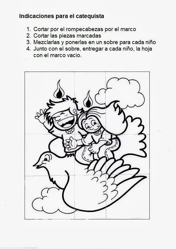 Rompecabezas: Ven Espíritu Santo - Educacion Religiosa Rompecabezas: Ven Espíritu Santo - Educacion Religiosa