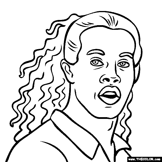 Dibujos de ronaldinho para colorear - Imagui Dibujos de ronaldinho para colorear - Imagui