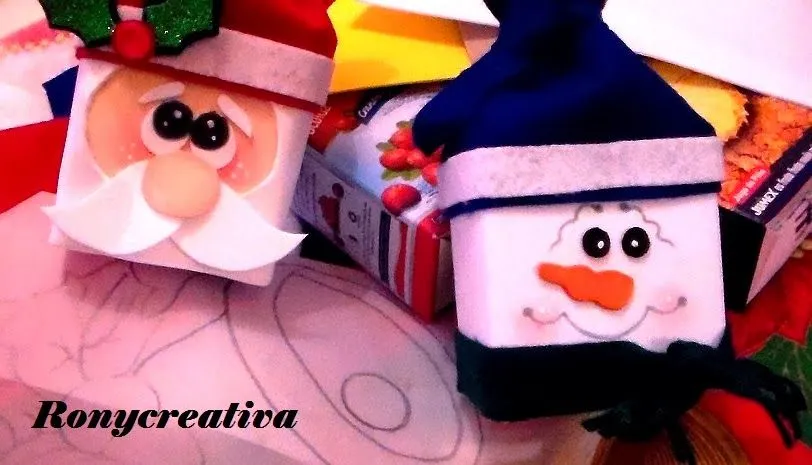 Como hago dulceros navideños con latas de leche - Imagui Como hago dulceros navideños con latas de leche - Imagui