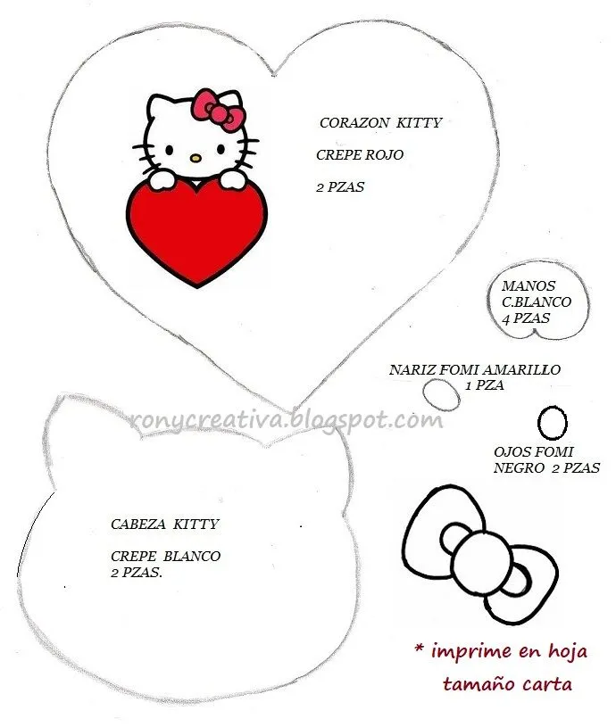 Ronycreativa blog de manualidades: Ideas para San Valentin - Hello Kitty y Mafalda enamorada Ronycreativa blog de manualidades: Ideas para San Valentin - Hello Kitty y Mafalda enamorada