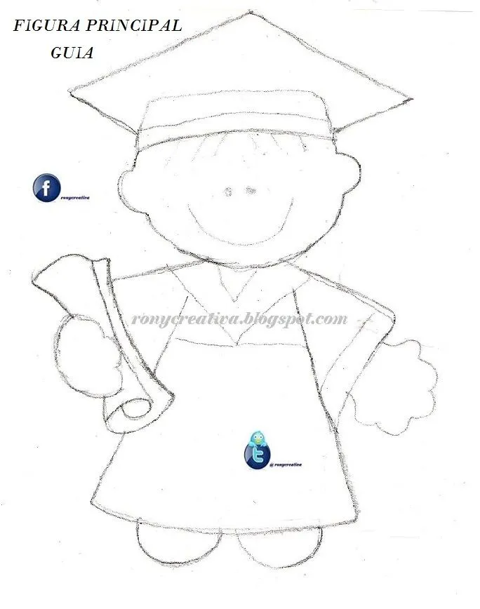 ronycreativa: Graduados de foamy o goma eva / Arreglos para ... ronycreativa: Graduados de foamy o goma eva / Arreglos para ...