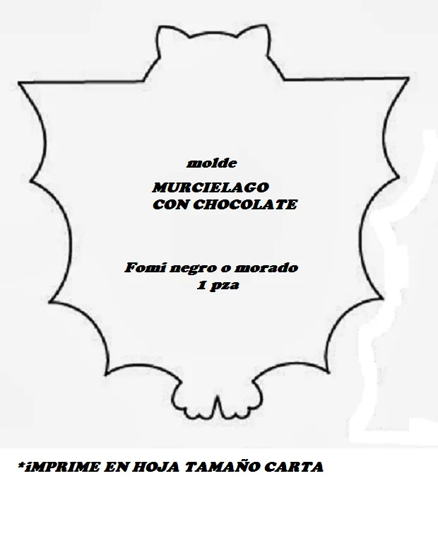 ronycreativa: HALLOWEEN - MURCIELAGO CON CHOCOLATE ronycreativa: HALLOWEEN - MURCIELAGO CON CHOCOLATE
