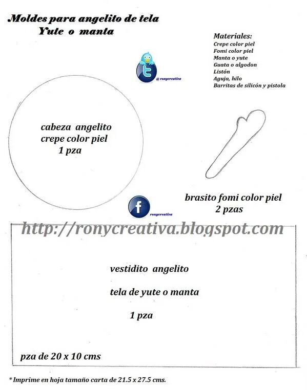 Moldes ronycreativa - Imagui