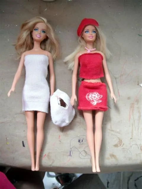 Ropa para Barbie: Rapido, facil y paso a paso | Un detalle hace la ...