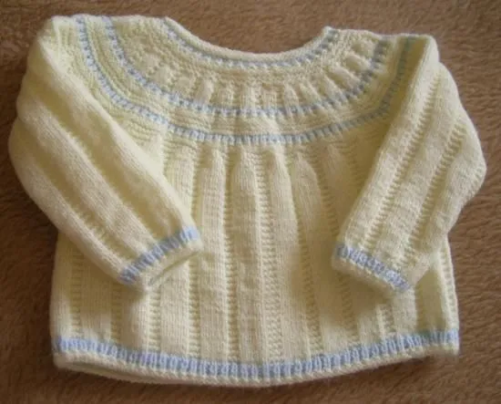 Ropa para bebé tejida con agujas - Imagui | patrón gratis | Pinterest