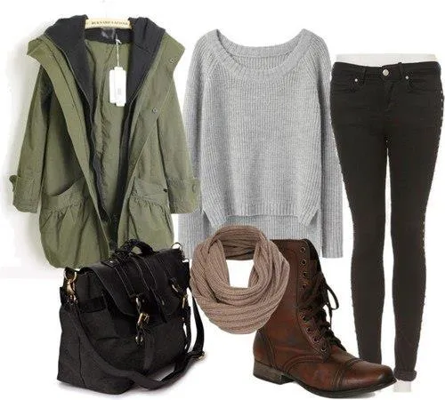 ROPA, CONJUNTOS Y OUTFITS DE INVIERNO COLECCIÓN 2013 - COMO VESTIR