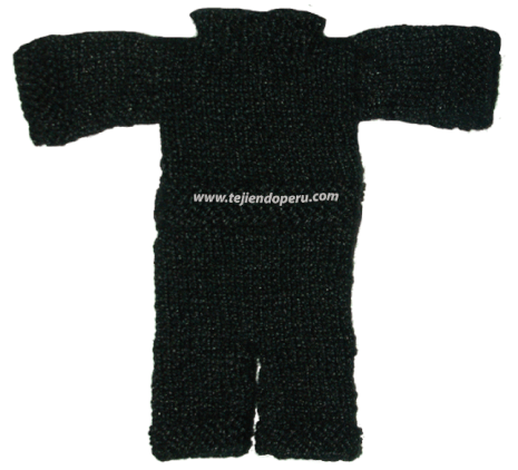 Ropa del gato ninja (knitted ninja kitten) - Tejiendo Perú Ropa del gato ninja (knitted ninja kitten) - Tejiendo Perú