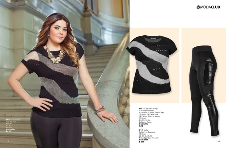 Ropa de Moda Para Gorditas, Otoño Invierno 2013 modaclub (Yuridia ... Ropa de Moda Para Gorditas, Otoño Invierno 2013 modaclub (Yuridia ...