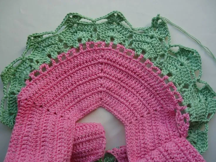 Mil Azahares Blancos Vestido De Niña A Ganchillo O Crochet | Ideas ...