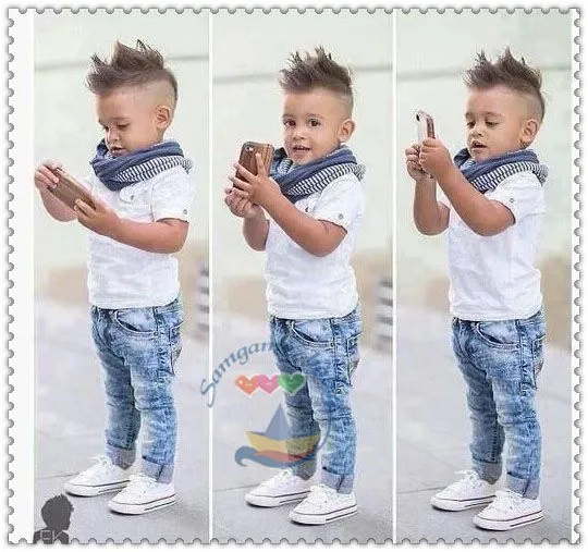 Ropa de los niños moda niño varón hermoso pantalones de mangas ... Ropa de los niños moda niño varón hermoso pantalones de mangas ...