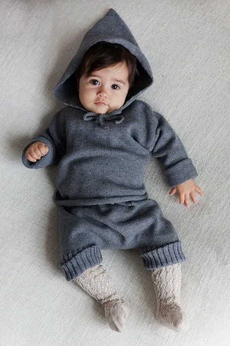 Ropa de punto para bebé artesanal y ecológica