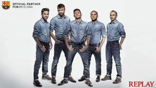 Ropa Replay y FC Barcelona: trajes formales y looks casuales ... Ropa Replay y FC Barcelona: trajes formales y looks casuales ...