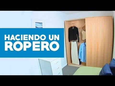 Cómo hacer un ropero? - YouTube