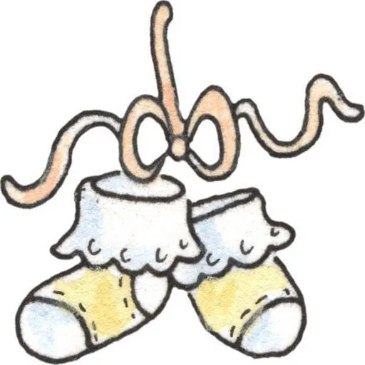 Dibujos zapatitos de bebé - Imagui