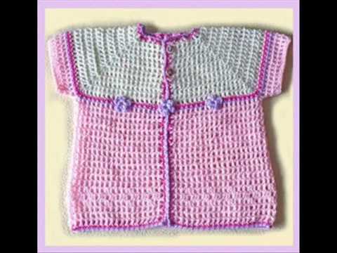 ropita para bebe tejidos a crochet - YouTube ropita para bebe tejidos a crochet - YouTube
