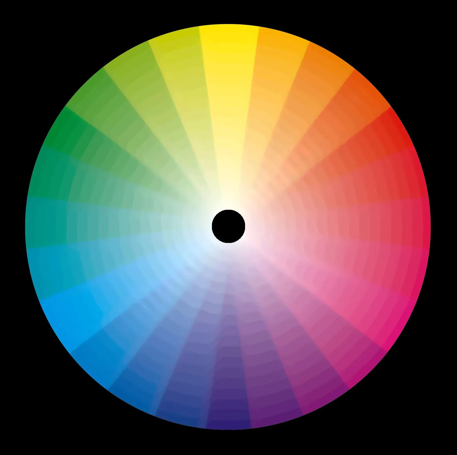 Rosa cromatica simple - Imagui