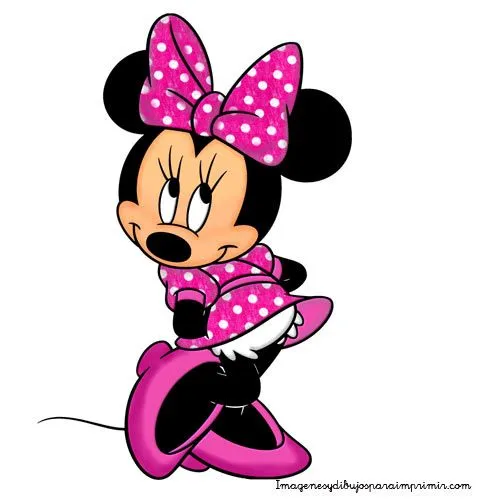 Minnie en rosa para imprimir-Imagenes y dibujos para imprimir Minnie en rosa para imprimir-Imagenes y dibujos para imprimir