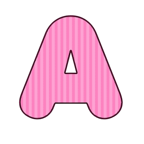 Pin Letras Personalizadas Listradas Rosa on Pinterest Pin Letras Personalizadas Listradas Rosa on Pinterest