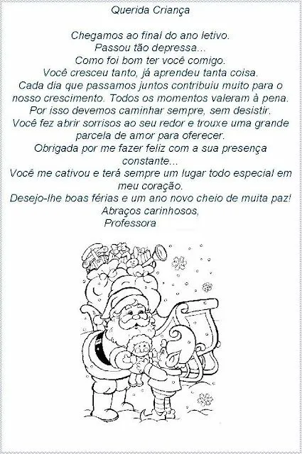 Rosangela.Aprendizagem: Final de Ano Letivo - Mensagens
