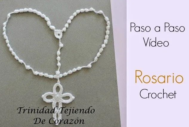 Como hacer un Rosario de Crochet Tutorial - Patrones Crochet