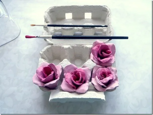 Como hacer rosas de carton | Todo Manualidades