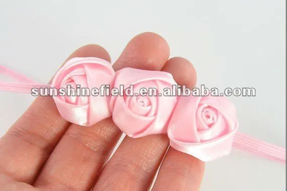 Como hacer rosas de cintas de raso - Imagui Como hacer rosas de cintas de raso - Imagui