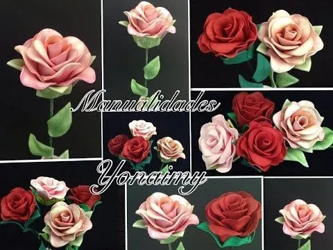 ROSAS DE FOAMY O GOMA EVA SIN MOLDE SOLO CON TERMOFORMADO. - YouTube ROSAS DE FOAMY O GOMA EVA SIN MOLDE SOLO CON TERMOFORMADO. - YouTube