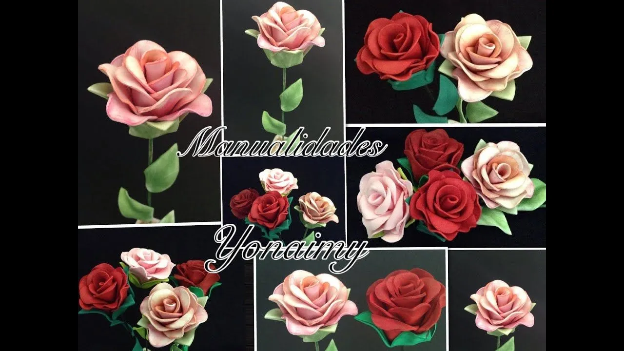 ROSAS DE FOAMY O GOMA EVA SIN MOLDE SOLO CON TERMOFORMADO. - YouTube ROSAS DE FOAMY O GOMA EVA SIN MOLDE SOLO CON TERMOFORMADO. - YouTube