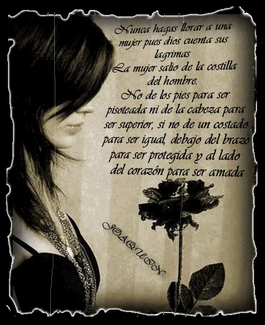 Rosas goticas con frases - Imagui