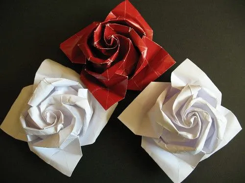 Rosas Origami Modificadas | Flickr - Photo Sharing!