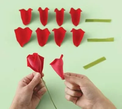 Rosas de papel paso a paso ~ cositasconmesh Rosas de papel paso a paso ~ cositasconmesh